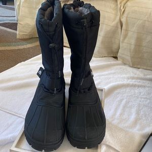 Aleader snow boots